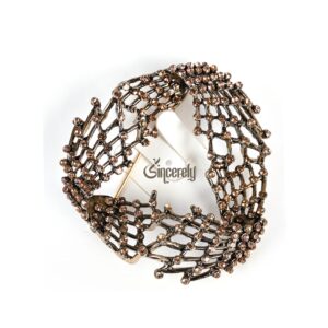 Gold & Bronze Tone Brooch